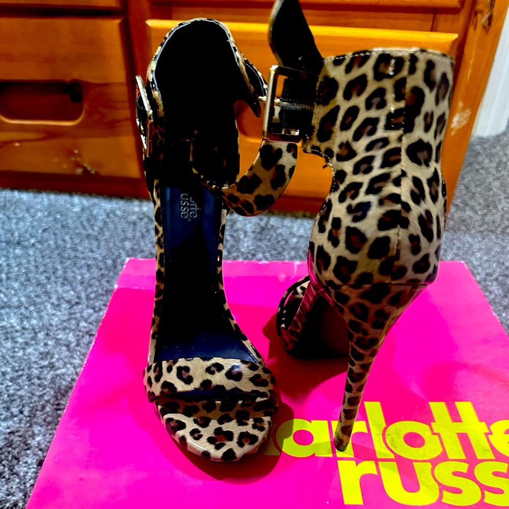 Leopard Heels